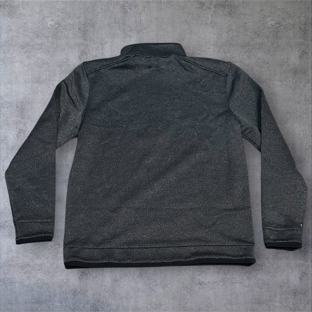 Under Armour Golf 1/4 Zip Pullover Heather Grey Athletic Men's Sweater‎ Top - Picture 10 of 10